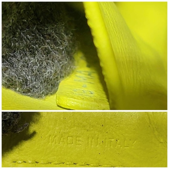 Authentic Christian Dior Leather Mini Diorever Top Handle Bag Neon - Picture 9 of 13